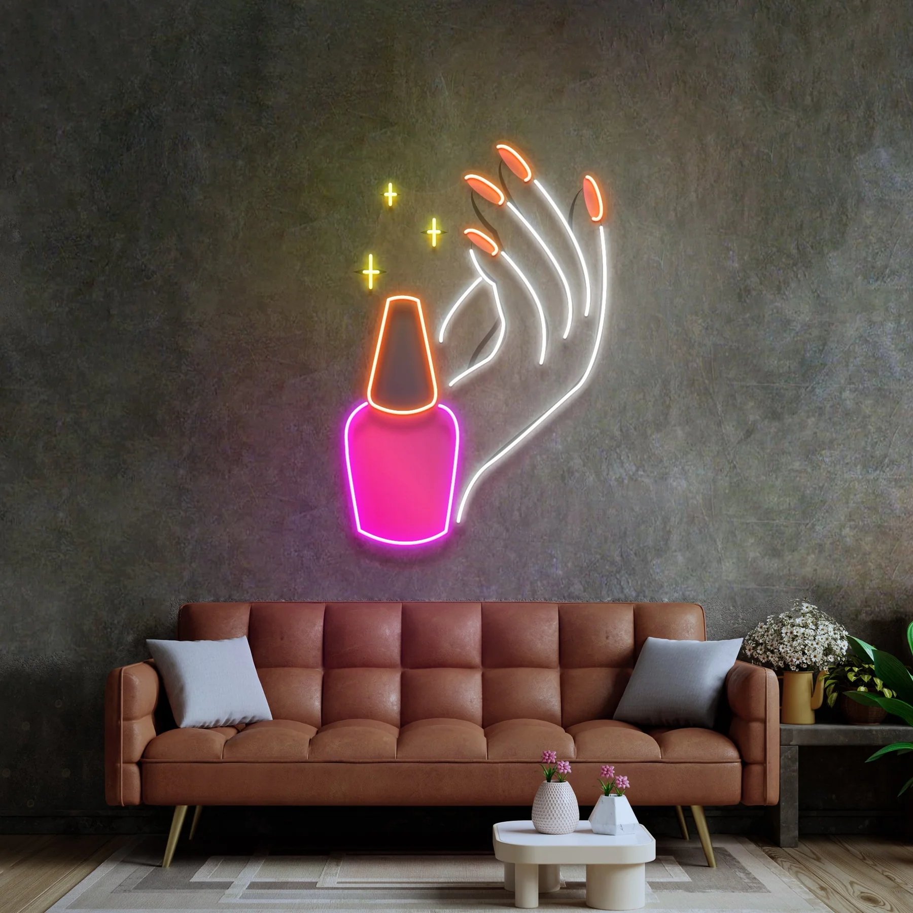 Oje UV Baskılı Neon Led Tabela