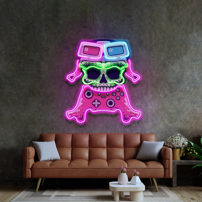 Modern Style Neon Art – UV Baskı – Neon Led Tabela