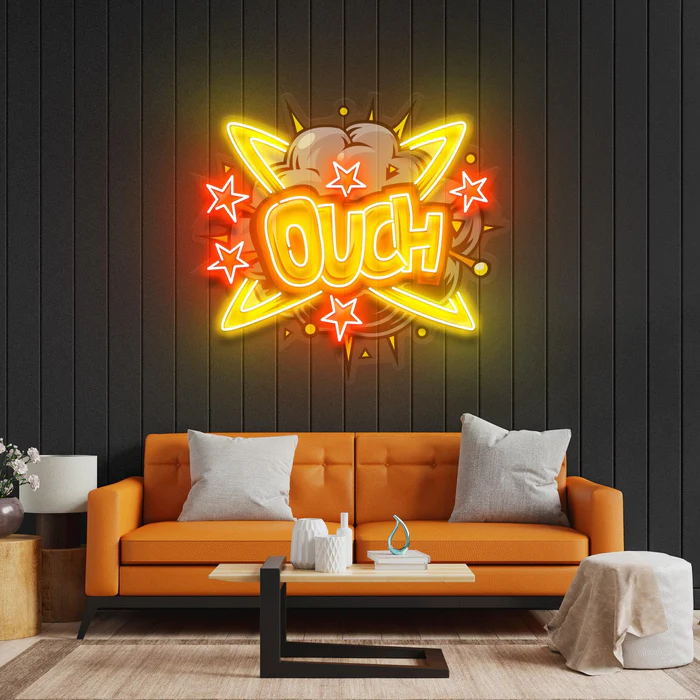 Ouch Neon Art – UV Baskı – Neon Led Tabela