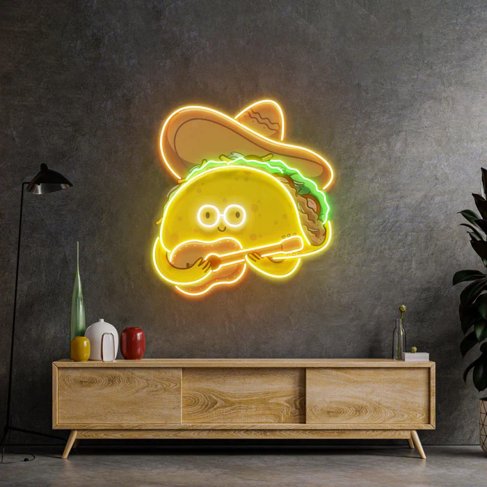 Tako Adam Neon Art – UV Baskı – Neon Led Tabela