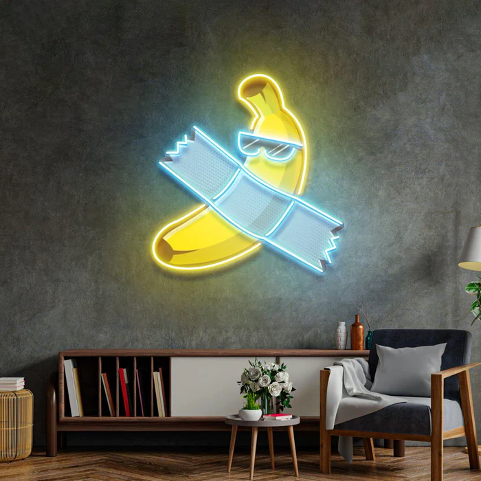 Muz ve Bant Neon Art – UV Baskı – Neon Led Tabela