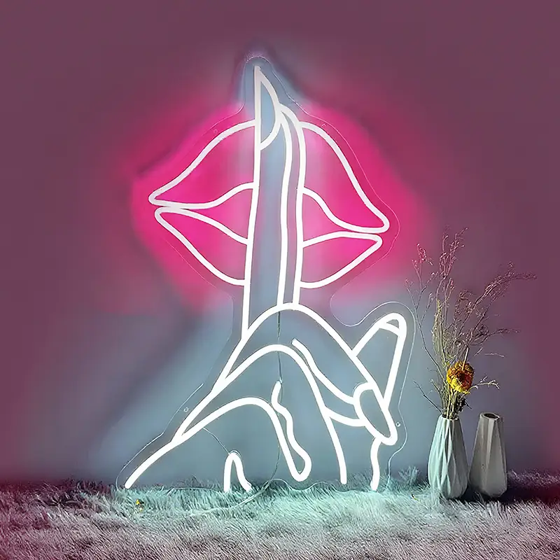 Tırnak Salonu LED Neon Tabela 80 cm