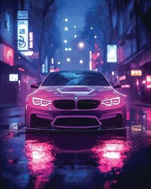 Özel Üretim 50x70 cm Neon LED Duvar Tasarımı