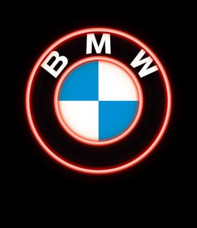 Özel Üretim 60 cm Araba Logosu Neon LED Duvar Dekoru