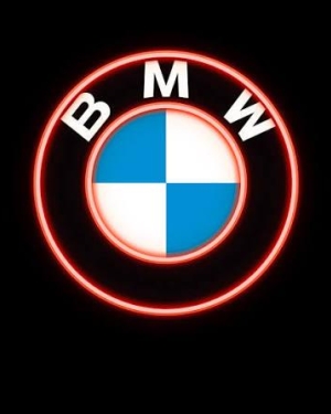 Özel Üretim 60 cm Araba Logosu Neon LED Duvar Dekoru