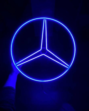 Araba Neon Logo - 60 cm Çap