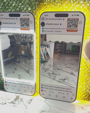 Instagram Hikaye Tasarım Aynası 150x65cm